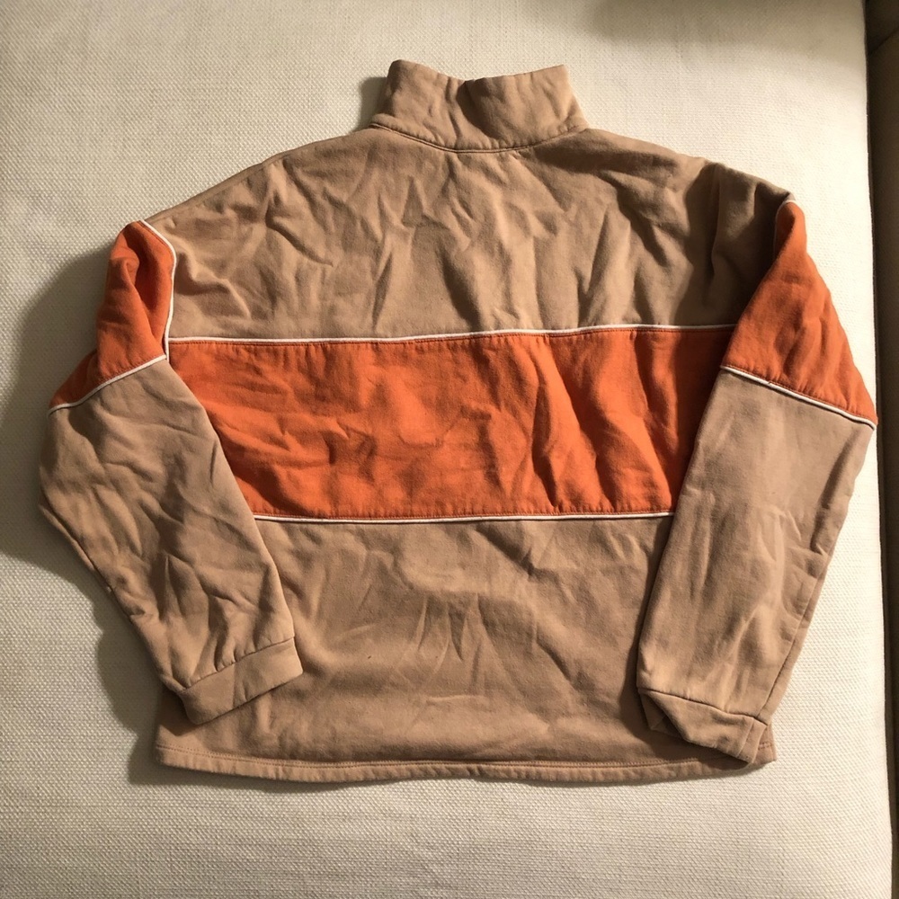 Mixed Threads Color Block Half Zip Pullover - image 3